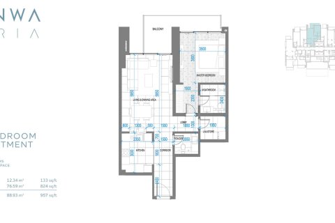 Studio Apartment in Maritime City, UAE No. 170470 9