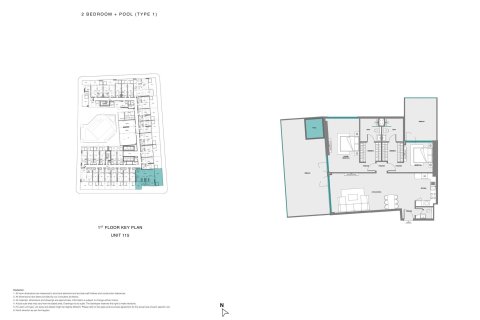 Apartamento tipo estudio Estudio en Samana Boulevard Heights
Dubai Land, UAE No. 173118 9
