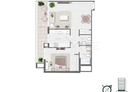 Apartment de 1 dormitorio en Al Satwa, UAE No. 145799 19