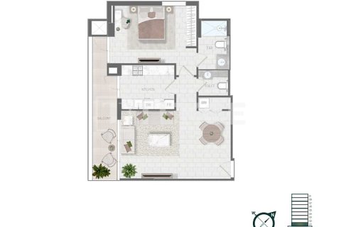 Apartment de 3 dormitorios en Al Satwa, UAE No. 145800 18