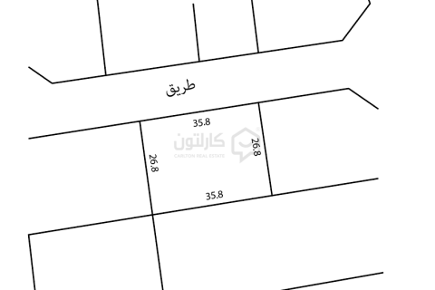 962.2m² Land in A'ali, Bahrain No. 58971 1