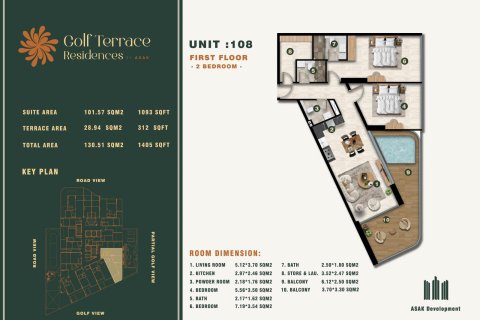 Apartamento tipo estudio Estudio en Dubai Production City (IMPZ), UAE No. 170359 15