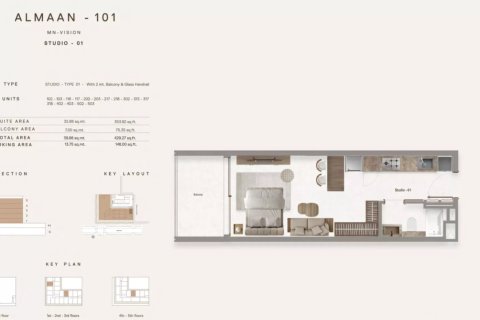 Studio Apartment in Jumeirah Village Circle, UAE No. 170355 17