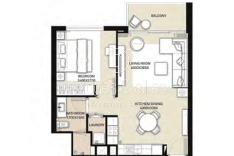 Apartment de 1 dormitorio en Dubai Hills Estate, UAE No. 103000 16