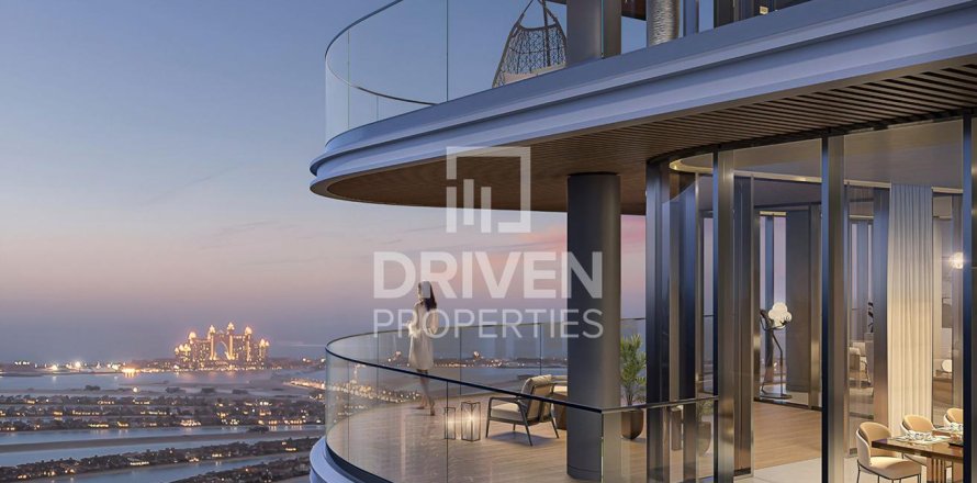 Квартира с 1 спальней в EMAAR Beachfront, ОАЭ №190760