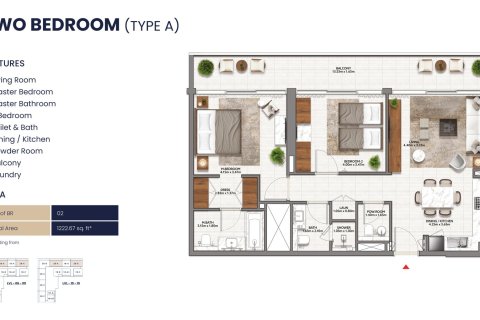 Studio Apartment in MALLSIDE RESIDENCES Dubai Hills Estate, UAE No. 173159 7