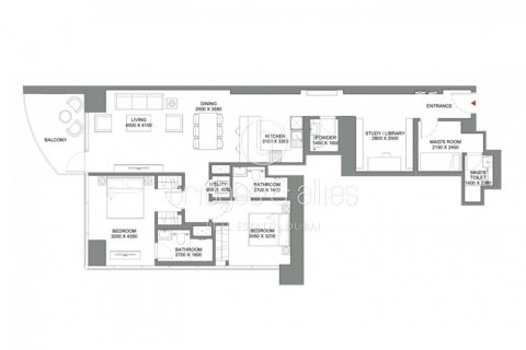 Apartment de 2 dormitorios en Mohammed Bin Rashid City, UAE No. 103152 8