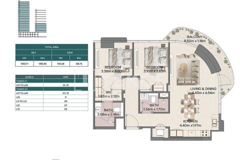 Duplex de 3 chambres à Ras Al Khaimah, UAE No. 168754 17