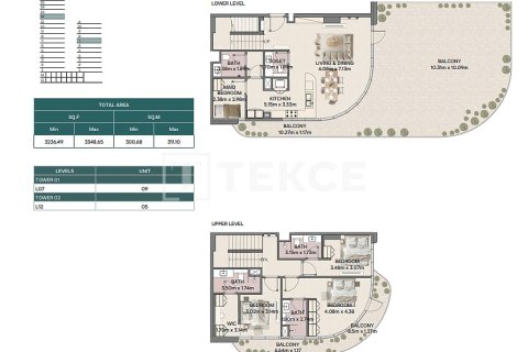 Duplex de 3 chambres à Ras Al Khaimah, UAE No. 168754 18