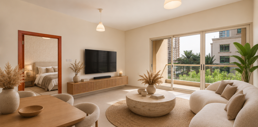 Apartment de 1 dormitorio en Greens, UAE No. 204834