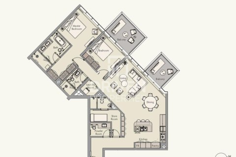 Appartement de 2 chambres à Palm Jumeirah, UAE No. 84520 16