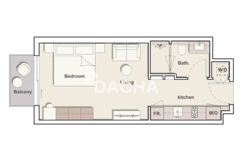 Apartamento tipo estudio Estudio en Dubai South (Dubai World Central), UAE No. 210365 12