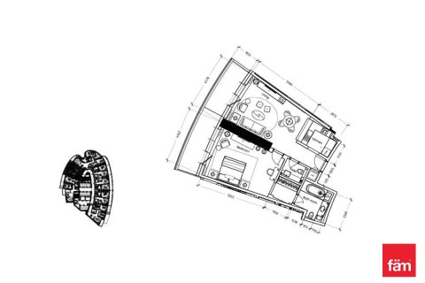 Квартира с 1 спальней в Бизнес-Бэй, ОАЭ №145515 13