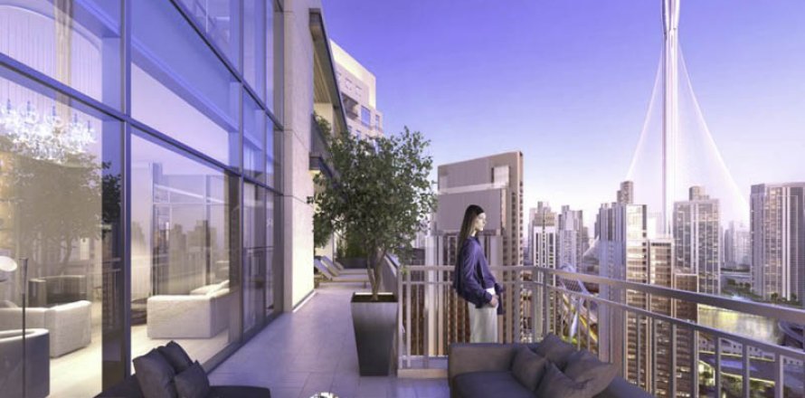 Apartment de 3 dormitorios en CREEK RISE Dubai Creek Harbour (The Lagoons), UAE No. 96060