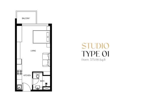 Apartment de 35m² en Arjan, UAE No. 170024 19
