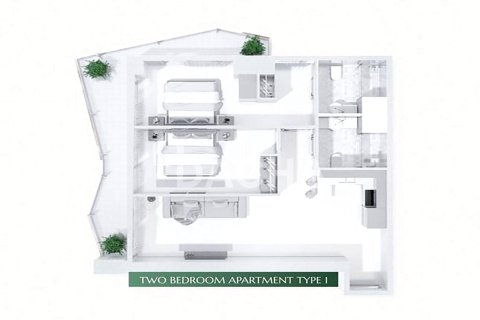 Appartement de 2 chambres à Jumeirah Lake Towers, UAE No. 155430 3