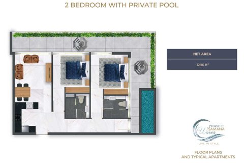 Apartment de 2 dormitorios  No. 108860 4