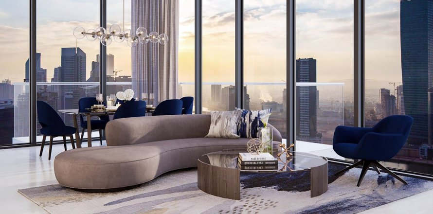 Appartement de 1 chambre à PENINSULA FIVE Business Bay, UAE No. 95654