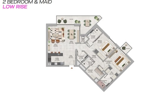 Appartement de 2 chambres à Dubai Land, UAE No. 167871 25
