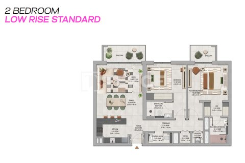 Appartement de 3 chambres à Dubai Land, UAE No. 167872 26