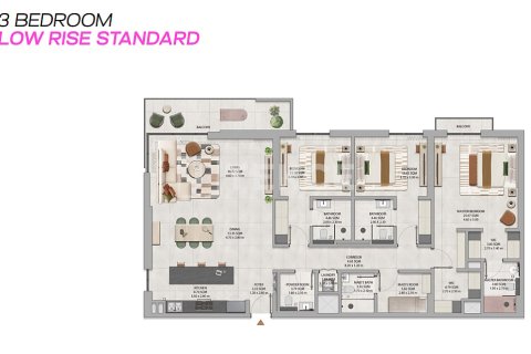 Appartement de 3 chambres à Dubai Land, UAE No. 167872 27