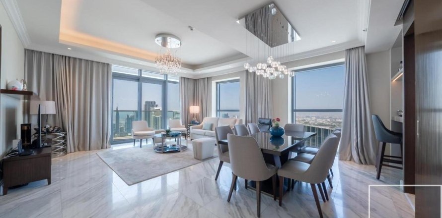 Квартира с 3 спальнями в The Address Residence Fountain Views, ОАЭ №194502