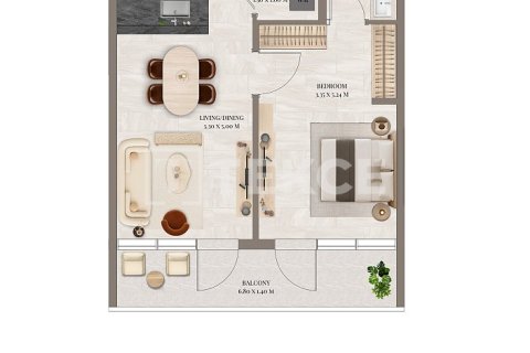 Квартира студия в Dubai Land, ОАЭ №172216 23