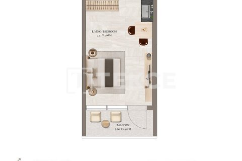Квартира студия в Dubai Land, ОАЭ №172216 20