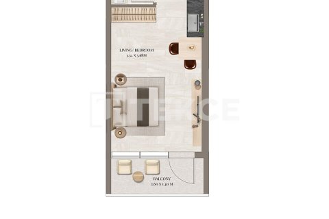 Квартира студия в Dubai Land, ОАЭ №172216 21