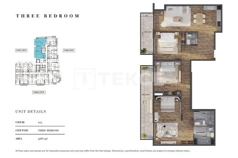 Apartamento tipo estudio Estudio en Jumeirah Village Circle, UAE No. 172215 13