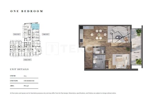 Apartamento tipo estudio Estudio en Jumeirah Village Circle, UAE No. 172215 14