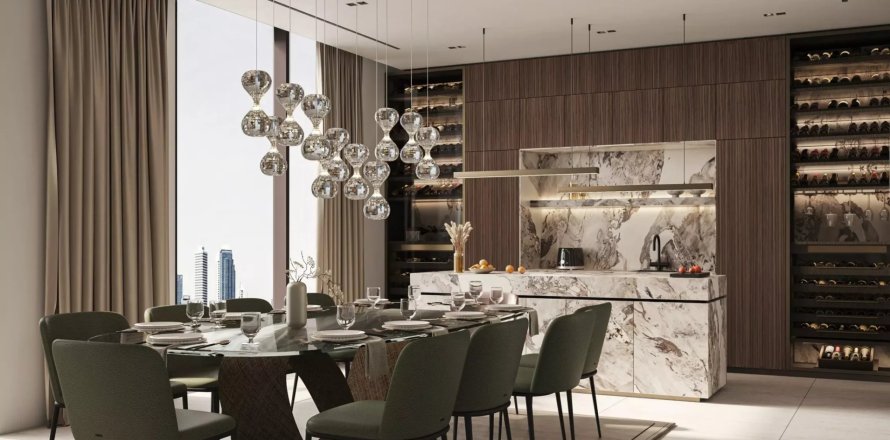 Apartment de 3 dormitorios en Dubai, UAE No. 210402