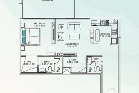 2 غرف نوم شقة في دبي, الإمارات العربية المتحدة رقم 144117 22