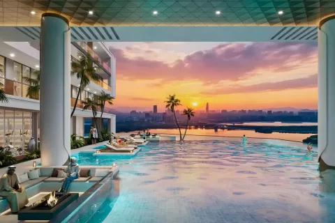 Квартира студия в Дубай, ОАЭ №135022 6