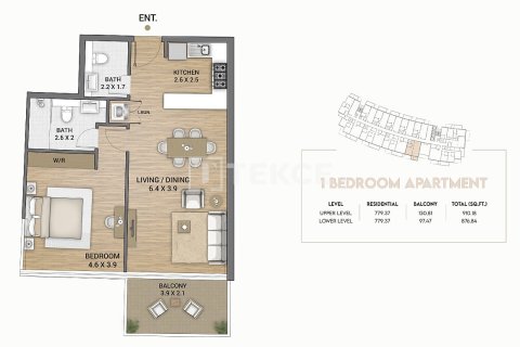 1 bedroom Apartment in Dubai, UAE No. 160300 16