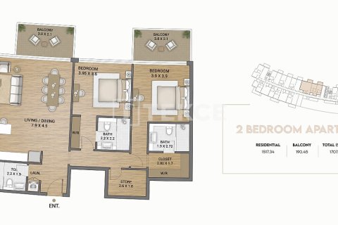 1 bedroom Apartment in Dubai, UAE No. 160300 13