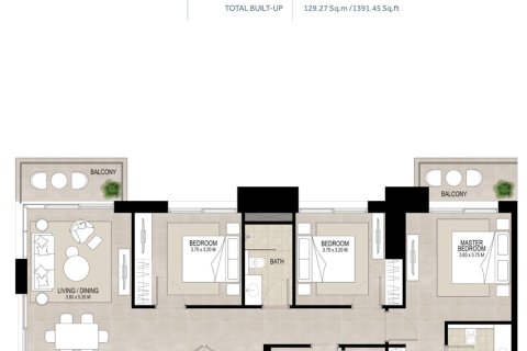 Apartment de 1 dormitorio en Town Square, UAE No. 170413 14