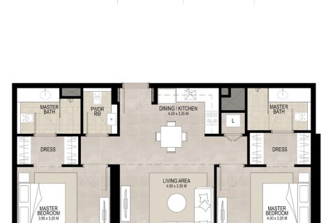 Apartment de 1 dormitorio en Town Square, UAE No. 170413 13