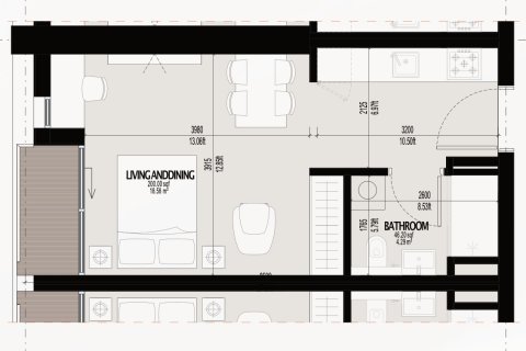 Studio Apartment in Dubai, UAE No. 170412 11
