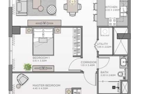 Apartment de 2 dormitorios  No. 108615 6