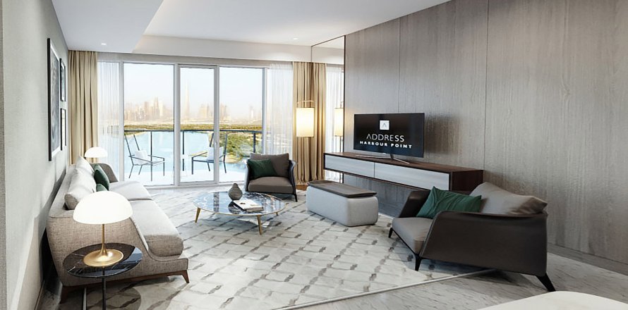 Apartment de 1 dormitorio en ADDRESS HARBOUR POINT Dubai Creek Harbour (The Lagoons), UAE No. 95066