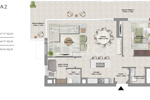 Apartment de 1 dormitorio en Dubai Hills Estate, UAE No. 186860 19