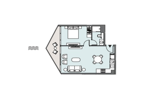 Appartement de 1 chambre à Dubai, UAE No. 97456 8
