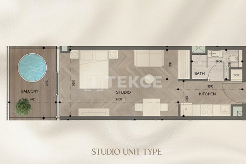 Appartement de 2 chambres No. 127529 14