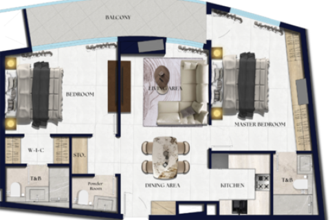 Apartamento tipo estudio Estudio en Xenia Residence Jumeirah Village Circle, UAE No. 173119 20