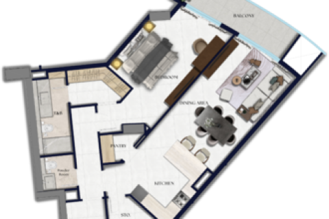 Apartamento tipo estudio Estudio en Xenia Residence Jumeirah Village Circle, UAE No. 173119 19