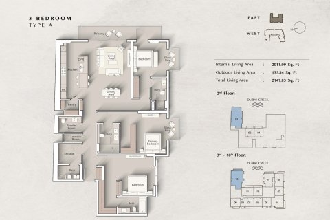 Studio Apartment in ART BAY Al Jaddaf, UAE No. 173124 20