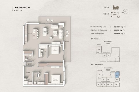 Studio Apartment in ART BAY Al Jaddaf, UAE No. 173124 19