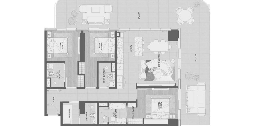 3 bedrooms Apartment in Mondrian Al Marjan Island, UAE No. 149737