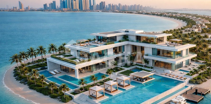 Вилла с 7 спальнями в Palm Jebel Ali, ОАЭ №155771